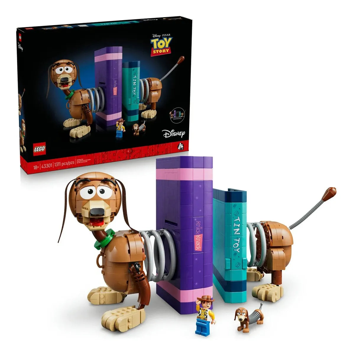 Lego®disney Pixar Toy Story Soporte Libros De Slinky 43301