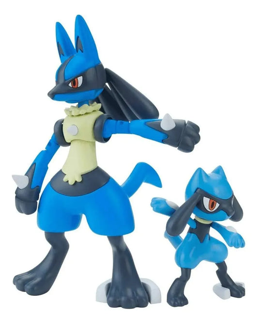 Bandai Hobby Pokemon Riolu & Lucario Model Kit 2528754
