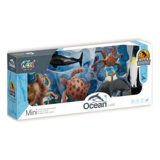 Set Animales Marinos Ocean World X6 2308516