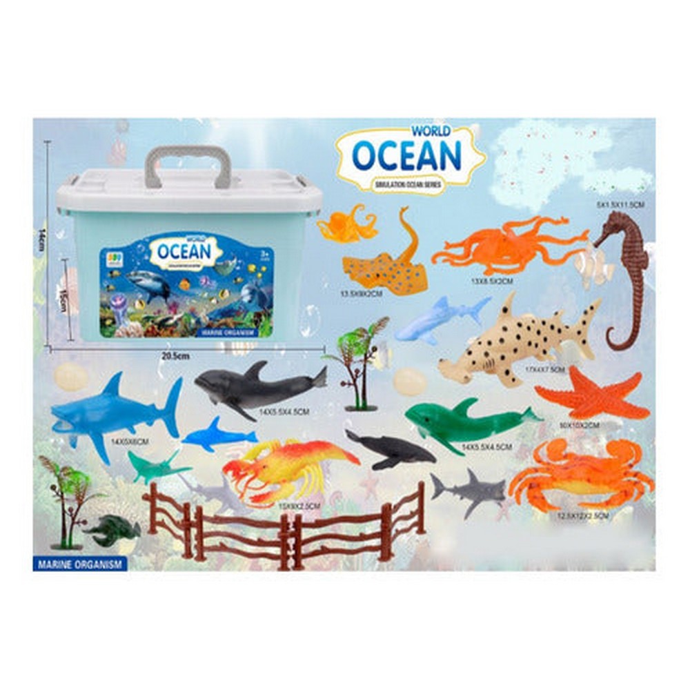 World Ocean Set Animales Oceano Con Valija 2272412