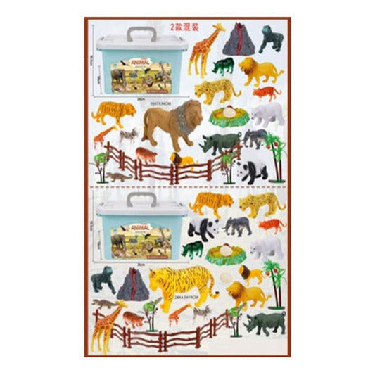 World Animal Set Animales En Valija Para Transportar 2272408