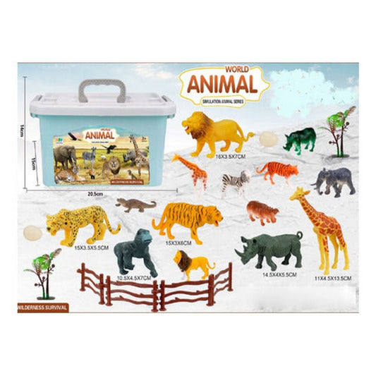 World Animal Set De Animales De Selva Con Accesorios 2272403