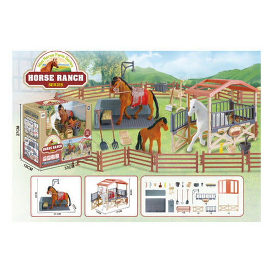 Set De Muñecos Rancho De Caballos Horse Ranch 2213739