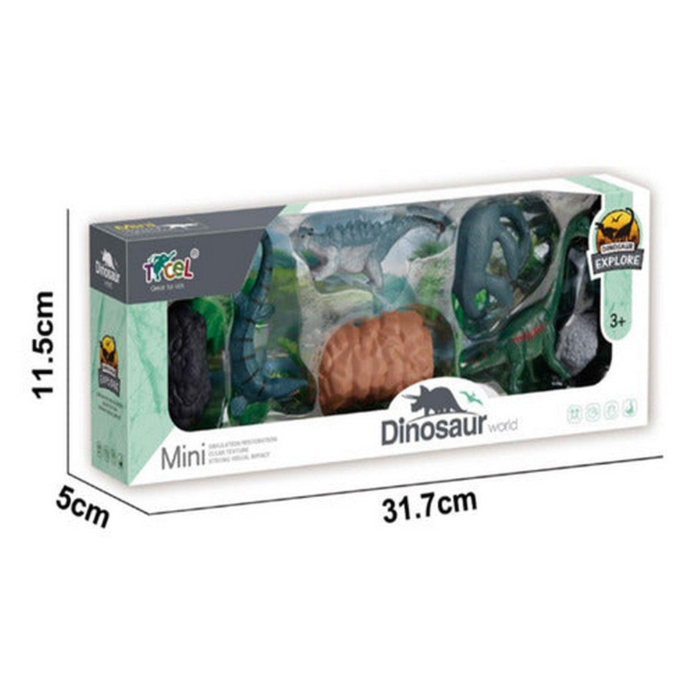 Dinosaur World Set De Dinosaurios Con Accesorios 2308519