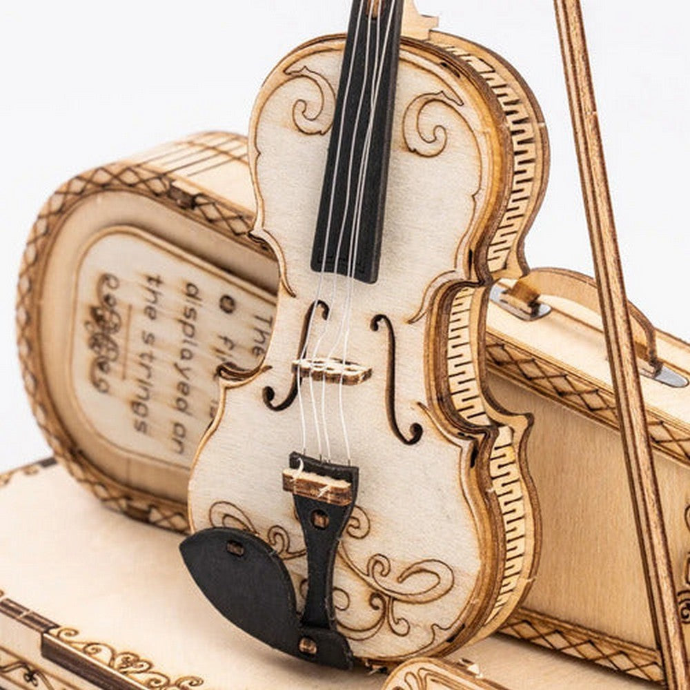Robotime Puzzle 3d Violin Tg604k Rokr