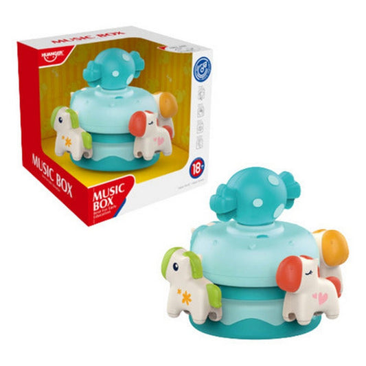 Juguete Caja Musical Infantil Caballitos 2349024 Shine