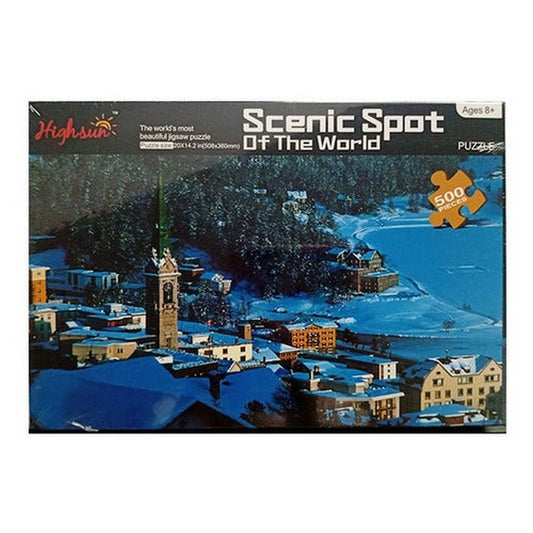 Puzzle 500 Pzs St Moritz Suiza 88038 1584472 Shine