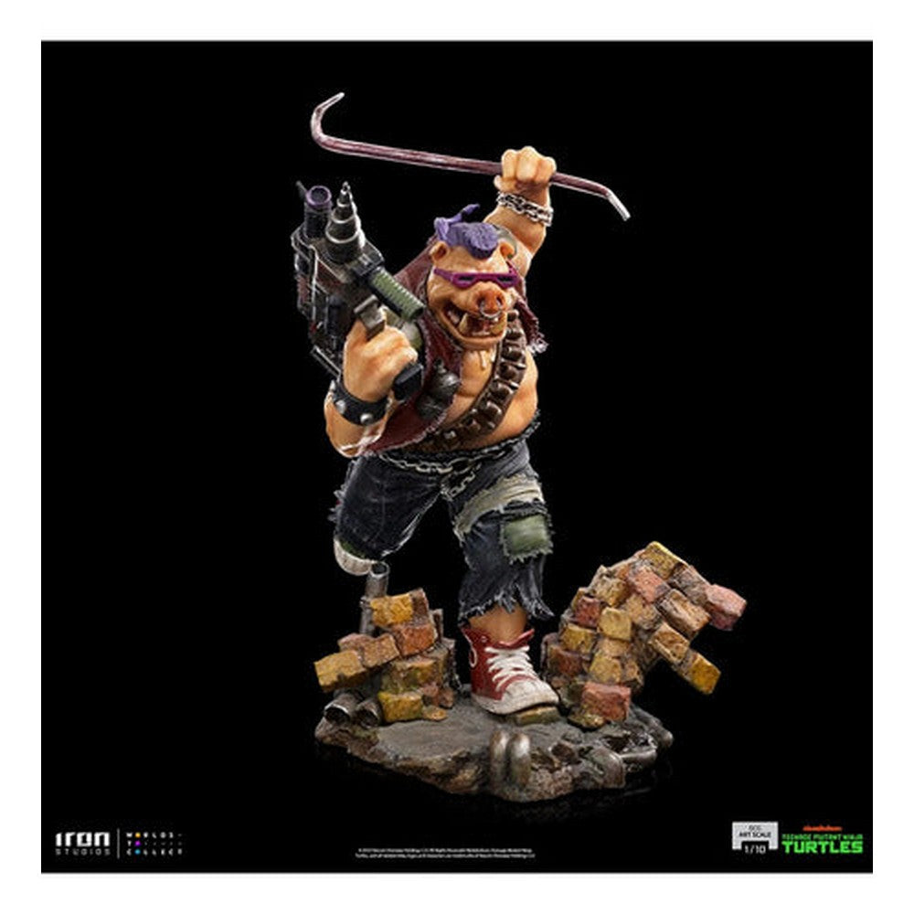 Figura Escala 1/10 Bepop Tortugas Ninja 81123 Iron Studios