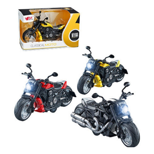 Moto 1:12 Pull Back Metal Con Luz Y Sonido 2314841