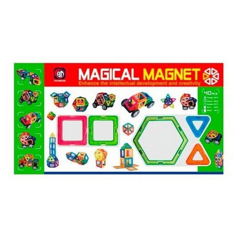 Bloques Magnéticos 40 Pcs 1372762 Shine