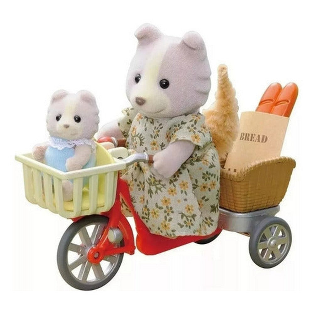 Sylvanian Families Madre Ciclista Con Bebé 4281sy