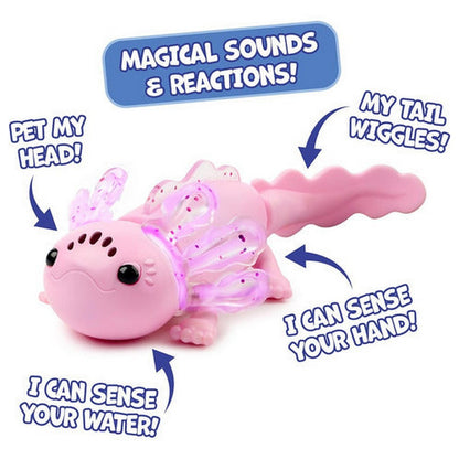 Fingerlings Axolotl Auggie Interactivo Con Piscina 3143