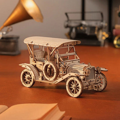 Rokr Coche Antiguo Rompecabezas De Madera 3d Mc801