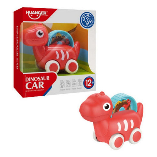 Auto Dinosaurio Rojo Para Bebe Empuja Y Juega 2211948 Shine