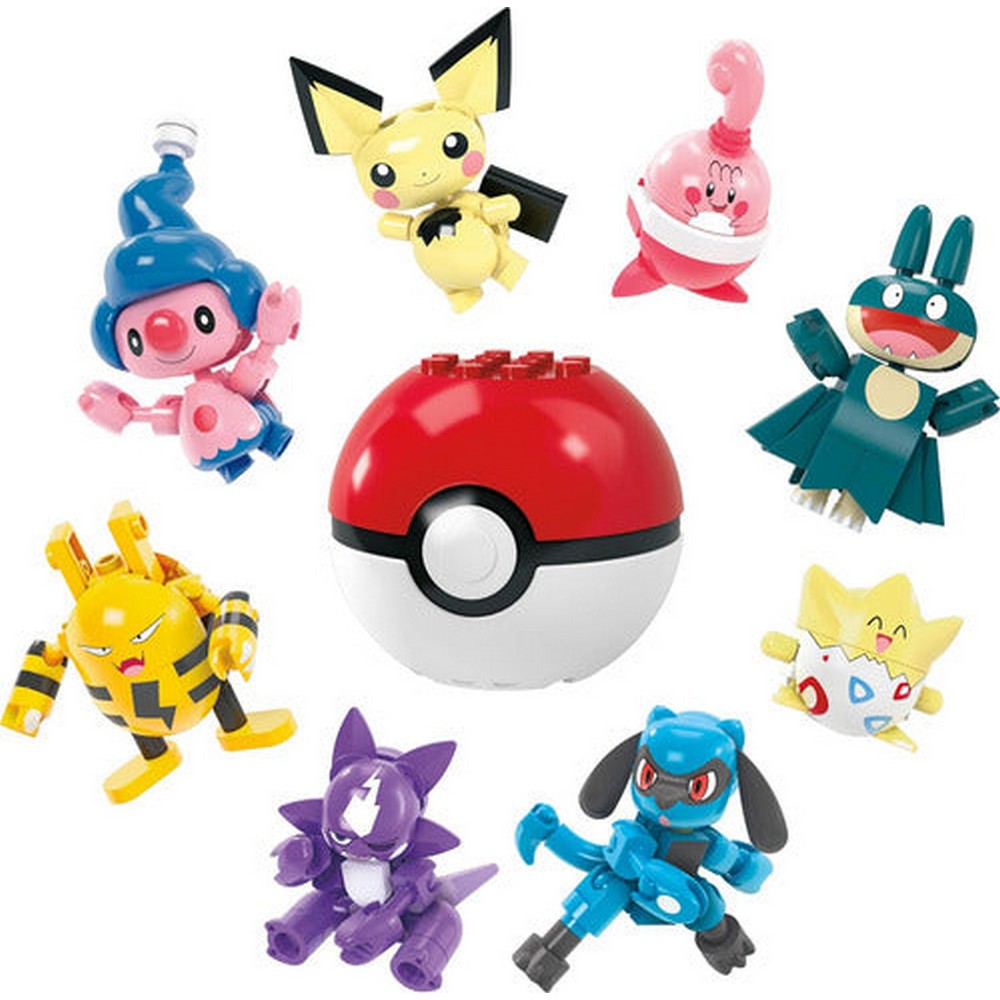 Mega Pokemon Pokebola Pack Hkt24 Mattel