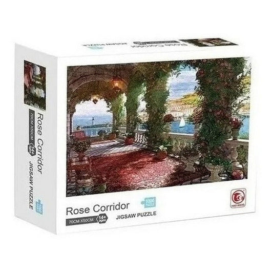 Puzzle 1000 Pzs Balcon De Rosas 88335 2008958 Shine