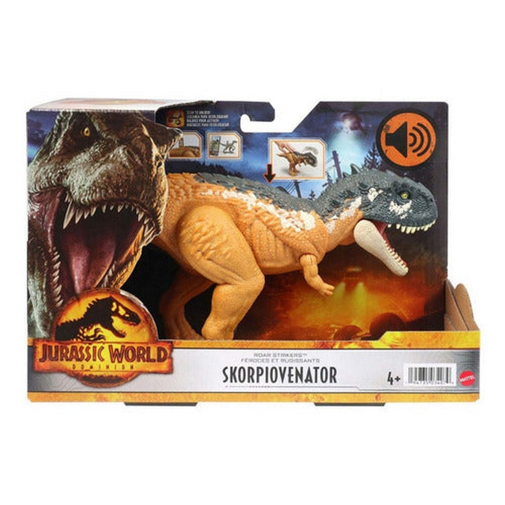 Dinosaurio Skorpiovenator Jurassic World Ruge Y Golpea Hdx37