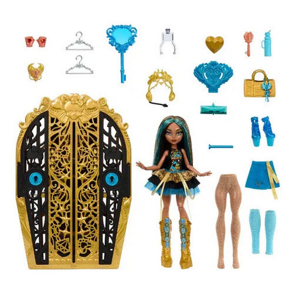 Muñeca Monster High Skulltimate Secrets Cleo Hxh86 Mattel