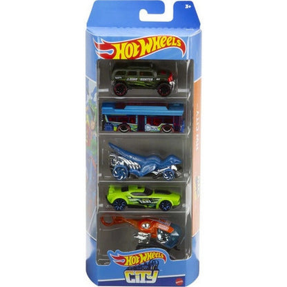 Hot Wheels Nissan Pack Autos X 5 1806 Hly73 Mattel