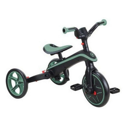Globber Triciclo Explorer Trike Plegable 4 En 1 732-104 Color Verde Oliva