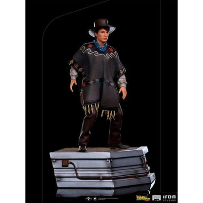 Figura Marty Mcfly Back To The Future 3 59621 Iron Studios