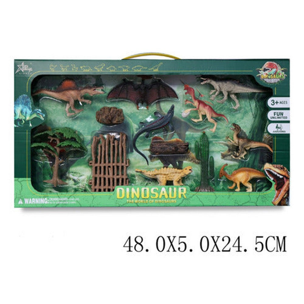 Dinosaur World Set De Dinosaurios Con Accesorios 2136782