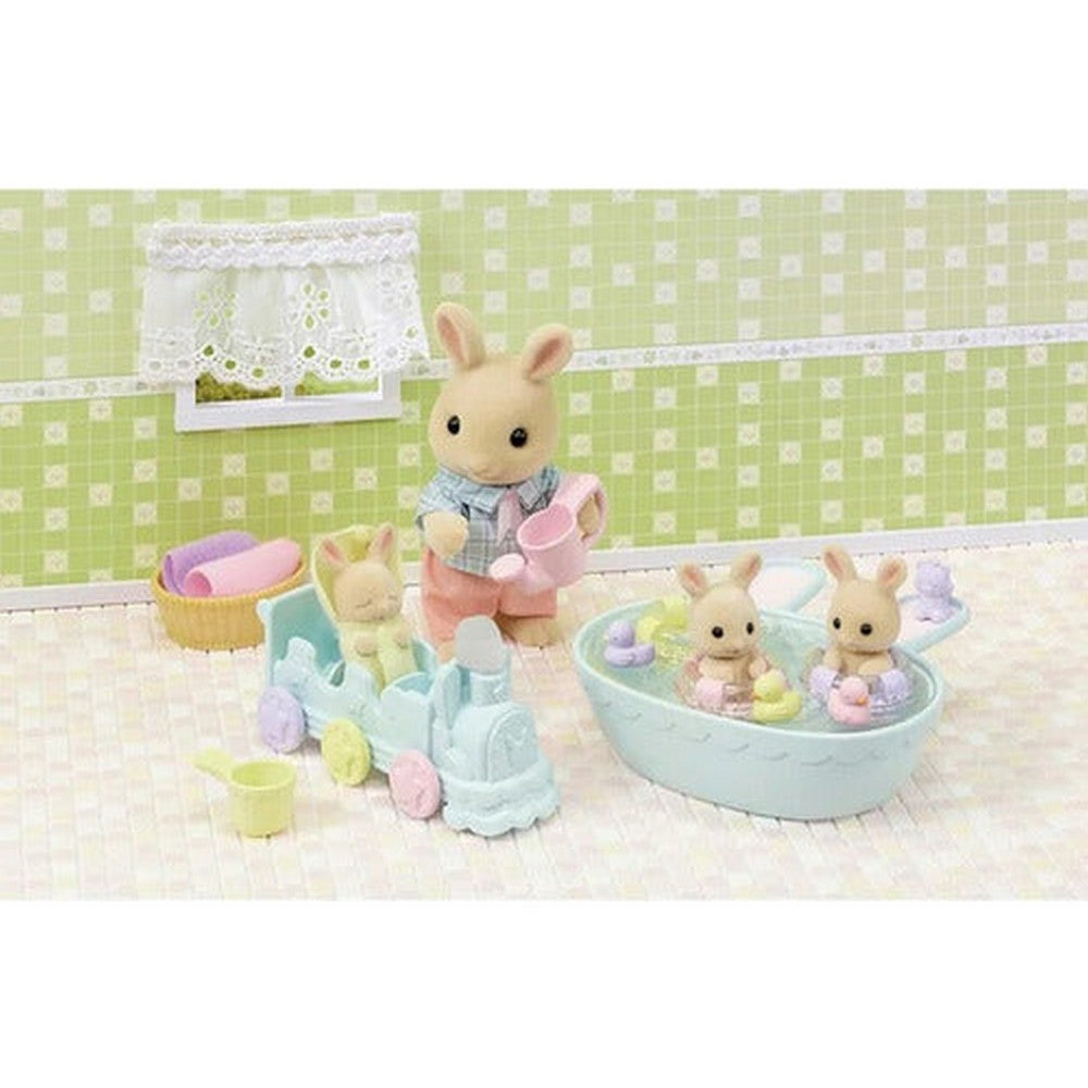 Sylvanian Families La Hora De Baño De Los Trillizos 5707