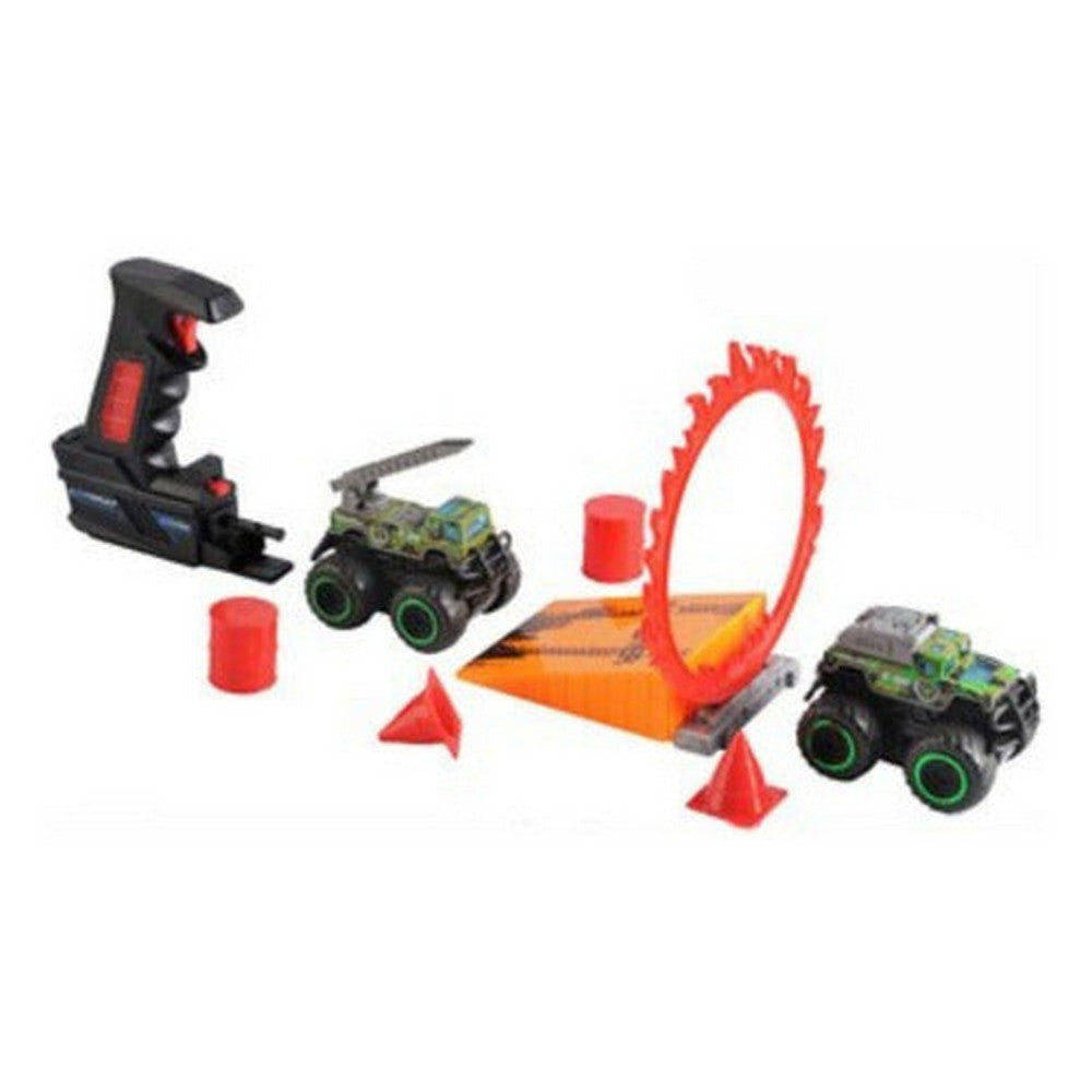 Vehiculo Con Lanzador 2349074 Shine Color Verde