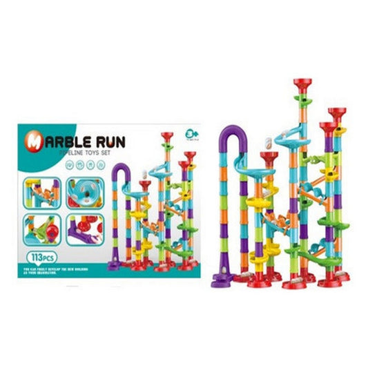 Marble Run Laberinto Bolitas 113 Piezas 2338956 Shine