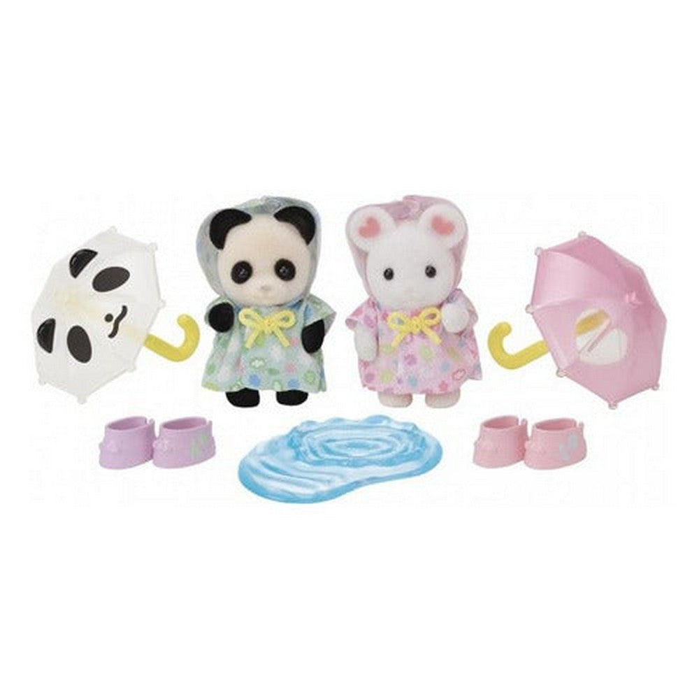 Sylvanian Families Amigos Guardería Día De Lluvia 05748