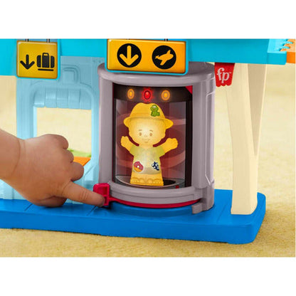 Little People Aeropuerto De Aventuras Diarias Htj26 Mattel