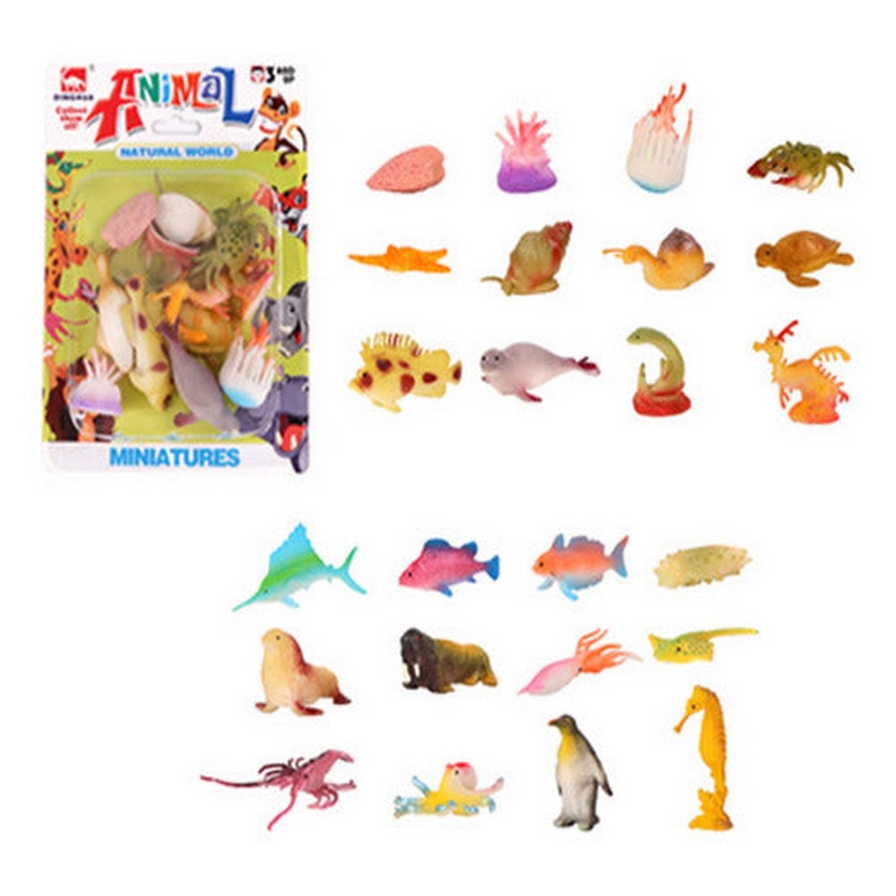 Animal World Set De Animales Marinos Miniatura 2156126