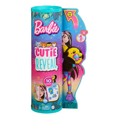 Barbie Cutie Reveal Animales De La Jungla Hkp97 Mattel