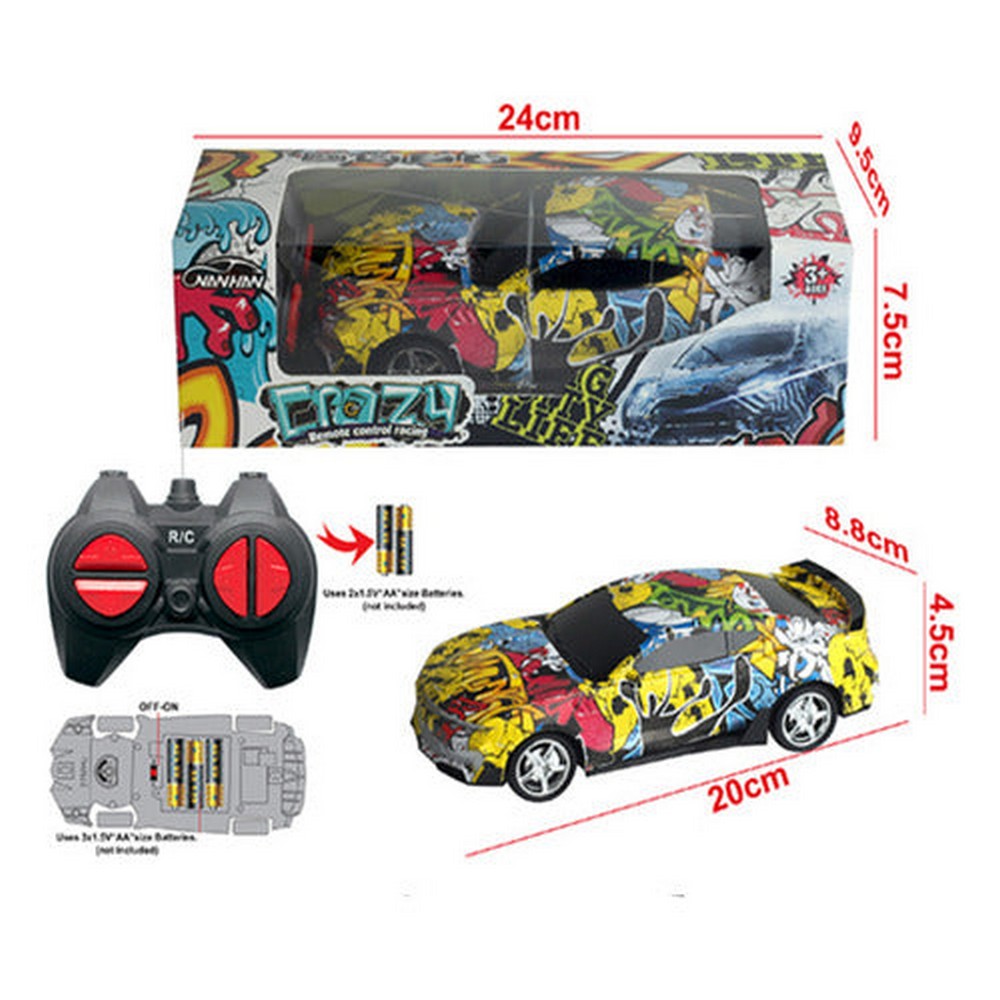 Auto Mulicolor R/c Escala 1:22 4 Canales 2189735