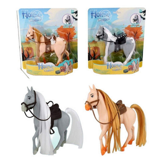 Horse Figura Caballo Con Pelo Largo 2176296