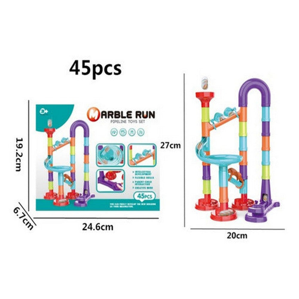Marble Run Laberinto Bolitas 45 Piezas 2338952 Shine Color Multicolor
