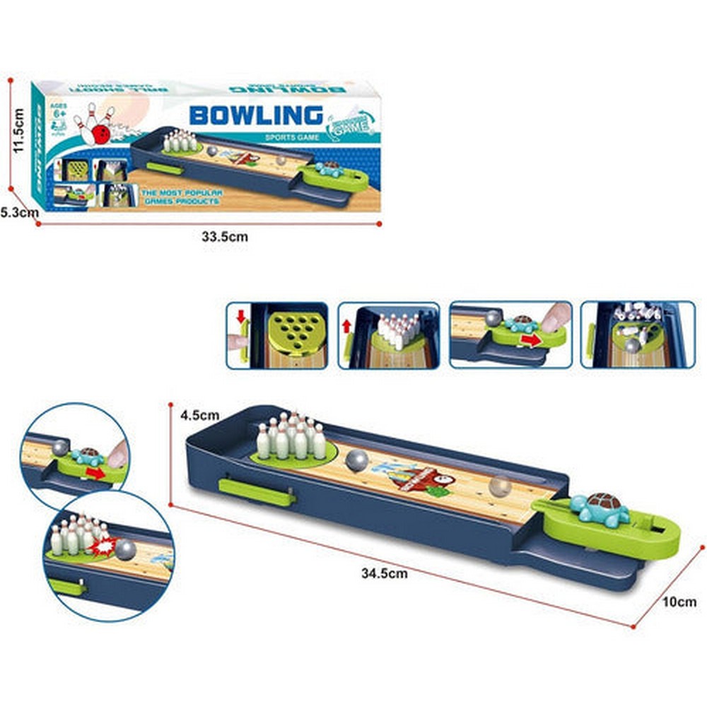 Juego De Mesa Bowling 2043006 Shine