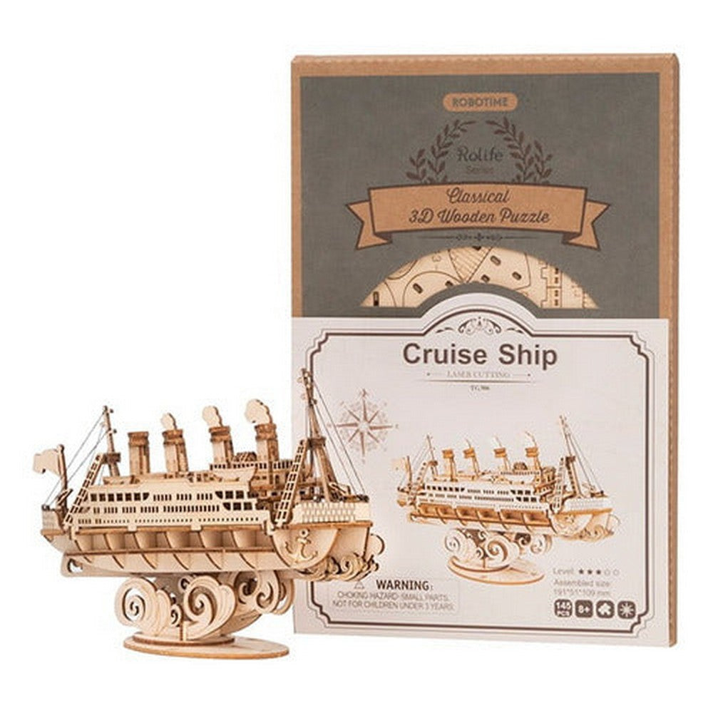 Robotime Puzzle 3d Crucero Tg306 Rolife