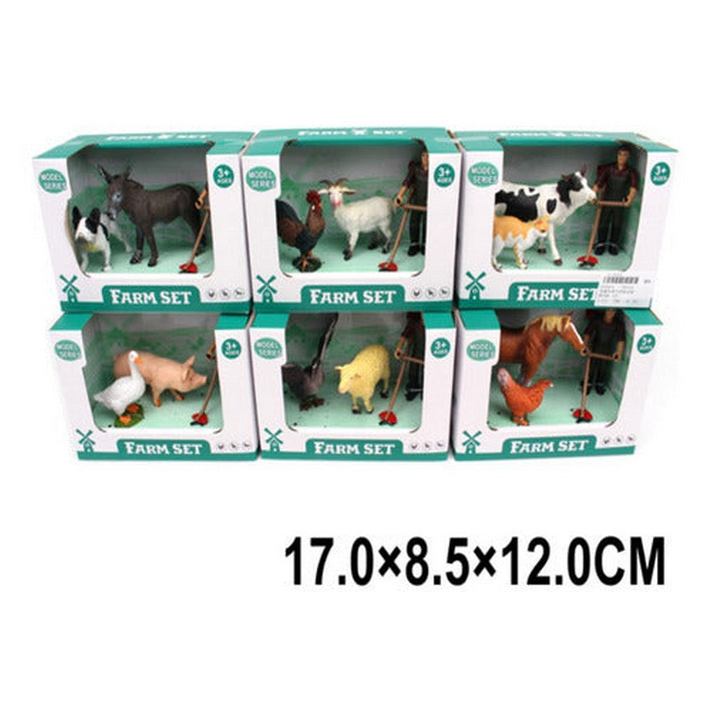 Farm Set Animales De La Granja Con 1 Figura 2144632