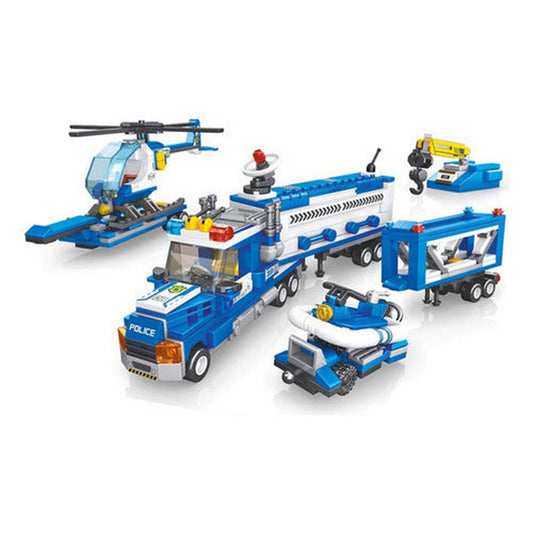 Panlos Vehiculos Policia 658 Piezas 2382048