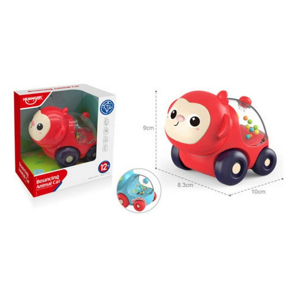Autito Sonajero Animal Auto Rodante Bebé 2387935 Huanger