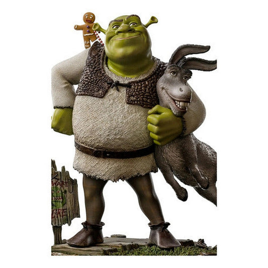 Figura Escala 1/10 Shrek Tres Personajes 74522 Iron Studios