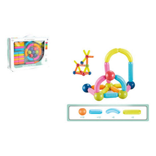 Bloques Para Armar Magnéticos Shine  2206307 36 Piezas  En  Caja