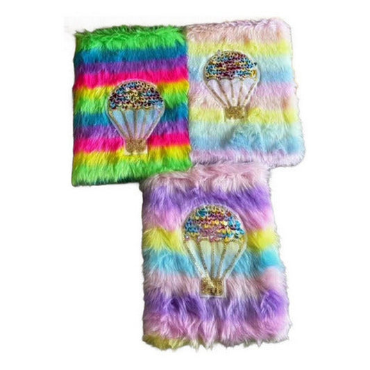 Cuaderno Forrado Peluche 80 Hojas 23080102 Shine