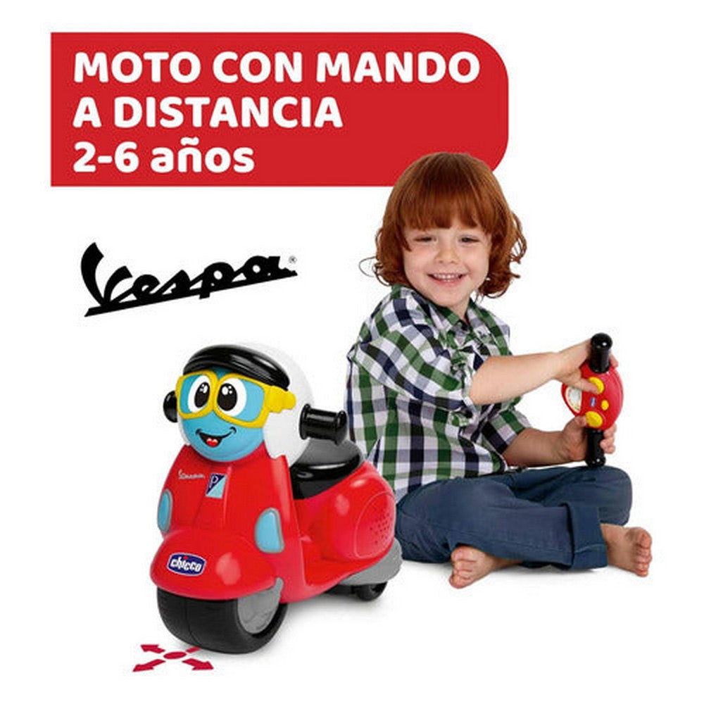 Chicco Moto Vespa Primavera R/c Con Sonido 100930