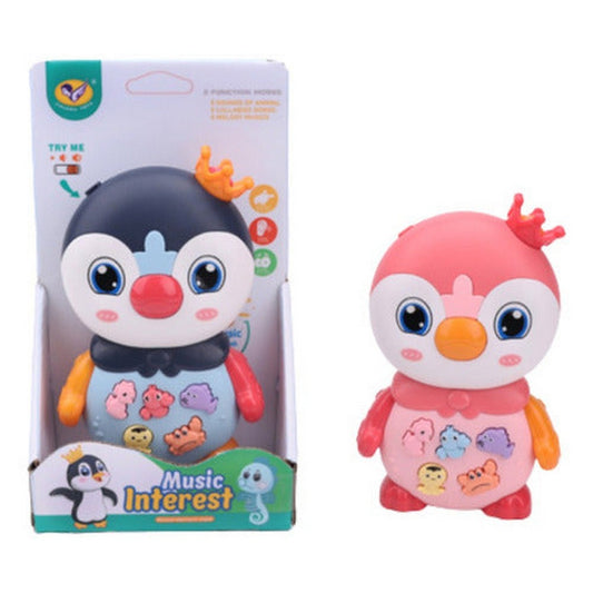 Pingüino Con Luz Y Sonido 2170587 Shine