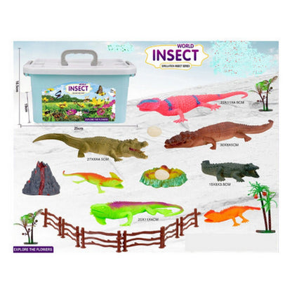 World Insect Set Reptiles Con Valija Transportadora 2272410