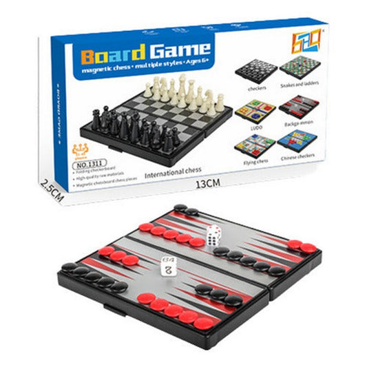 Juego Backgammon Magnetico 2353874 Shine