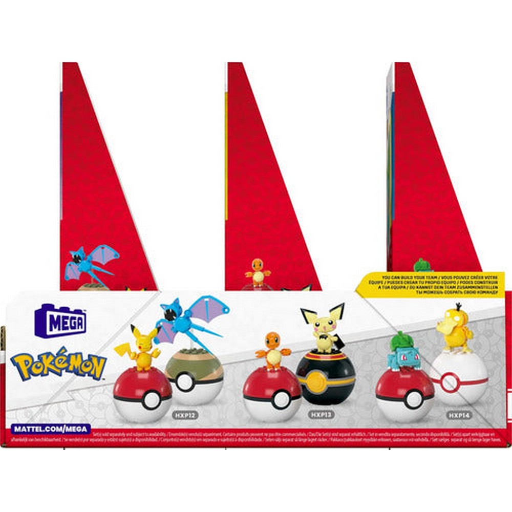 Mega Pokemon Pokebola Coleccion Hxp11 Mattel