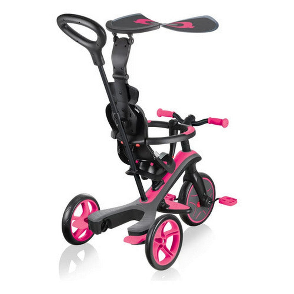 Globber Triciclo Explorer Trike 4 En 1 Fucsia Pink 632-110-3